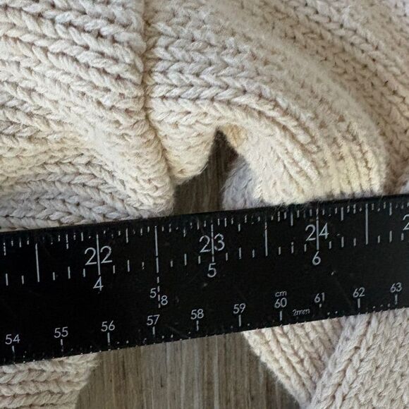 One Teaspoon Desert Eagle Maxi Cardigan Cream Duster Sweater Long Knit Neutral - Picture 13 of 15